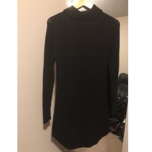 Aritzia NWOT Wilfred Free Bianca Sweater Dress Black